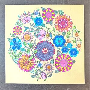 Colorful Floral Art Print